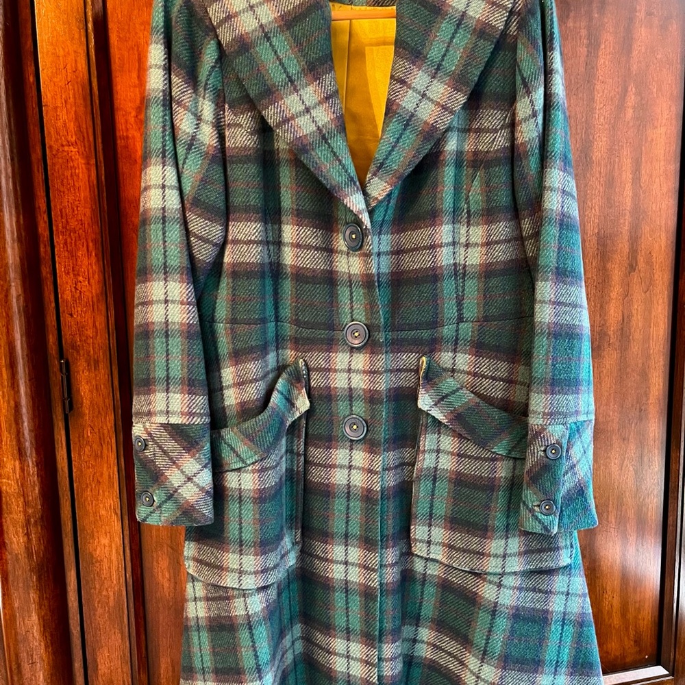 Sundance Plaid Women's Coat S 12